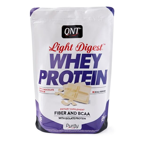 QNT Whey Protein Light Digest - белый шоколад 500 г