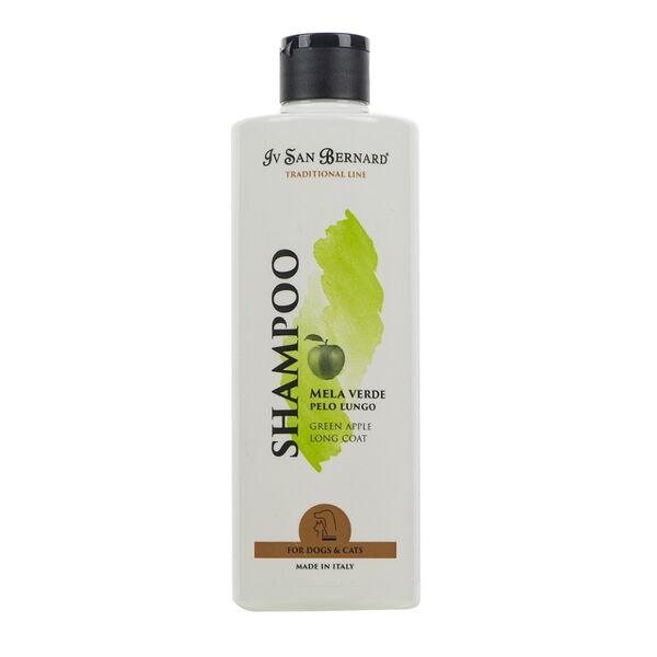 Шампунь Iv San Bernard для длинной шерсти Green Apple 500 мл, Италия