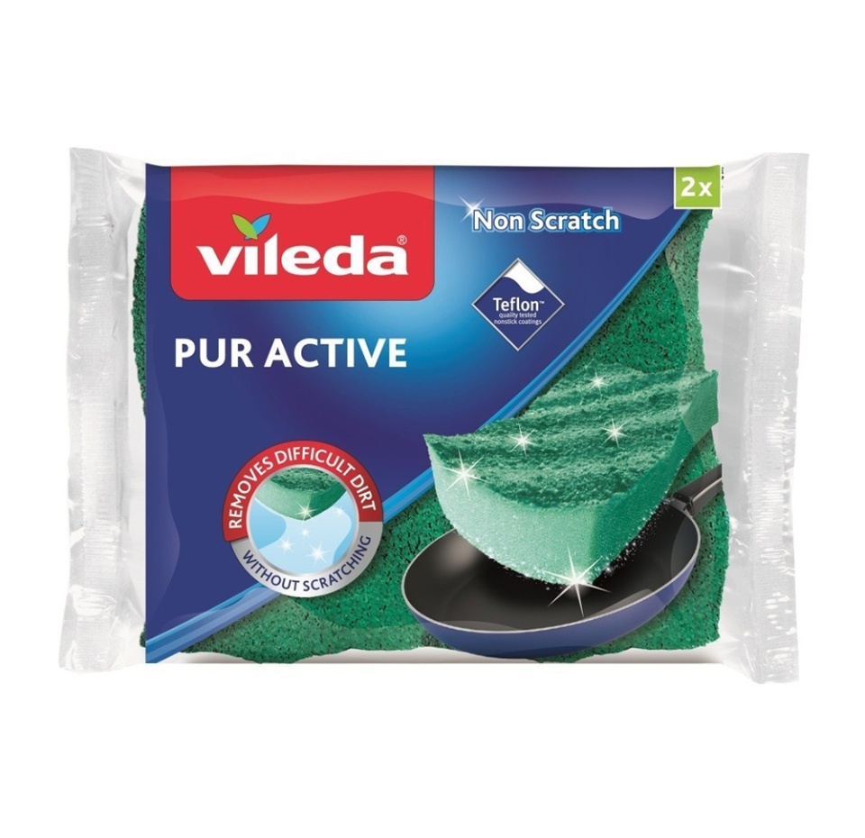 

Губка для посуды Vileda PurActive 2 шт