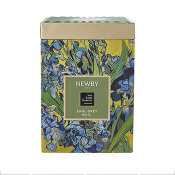Чай черный NEWBY с бергамотом и цветками василька 100г, Индия