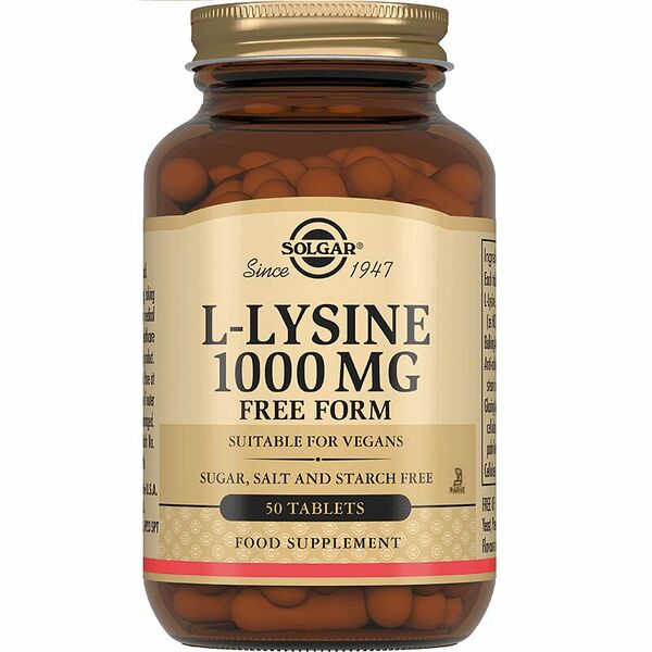 Solgar L-Lysine таблетки 1000 мг 50 шт