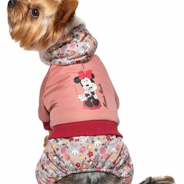 Комбинезон для собак Triol-Disney Minnie Mouse Flowers зимний, размер S