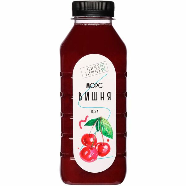 Морс Ничеgo Лишнеgo Вишневый, 500мл