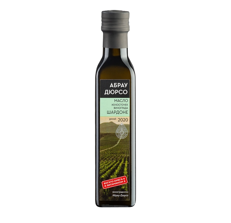 

Масло Абрау-Дюрсо из косточек винограда Шардоне, 250 мл