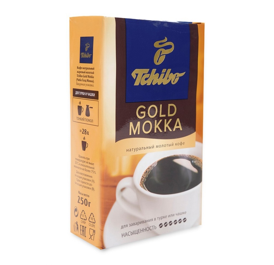 

Кофе Tchibo Gold Mokka молотый, 250 г