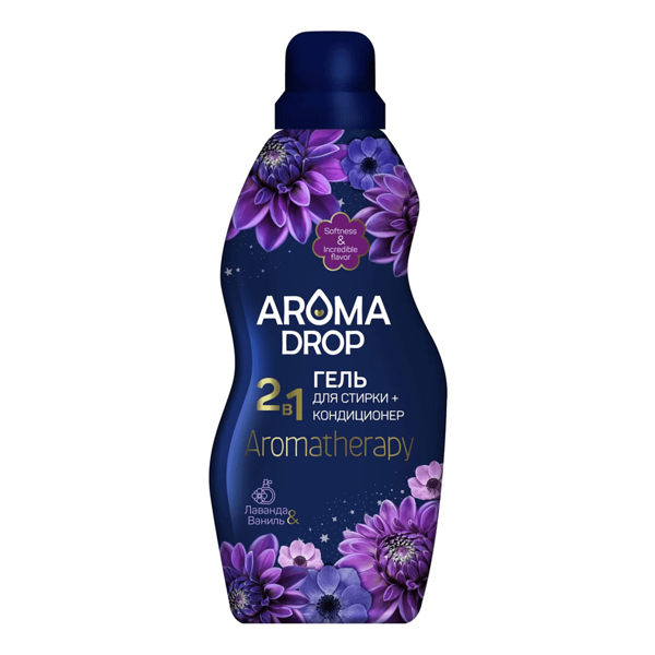 Гель для стирки Aroma Drop Лаванда и ваниль 2в1