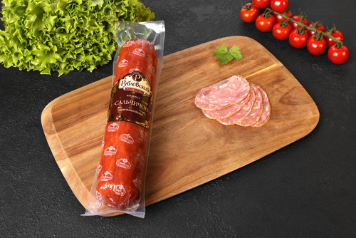 

Колбаса Рублёвский Сальчичон сырокопченая полусухая вес