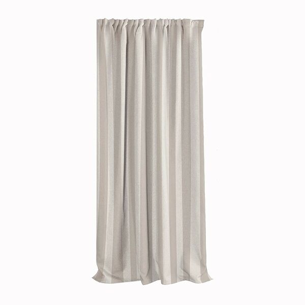 Портьера Волшебная Ночь, 200х270 см, зебра-экрю, рогожка