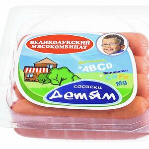 Сосиски Великолукский Мясокомбинат Детям