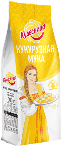 

Мука кукурузная Кудесница 500 г