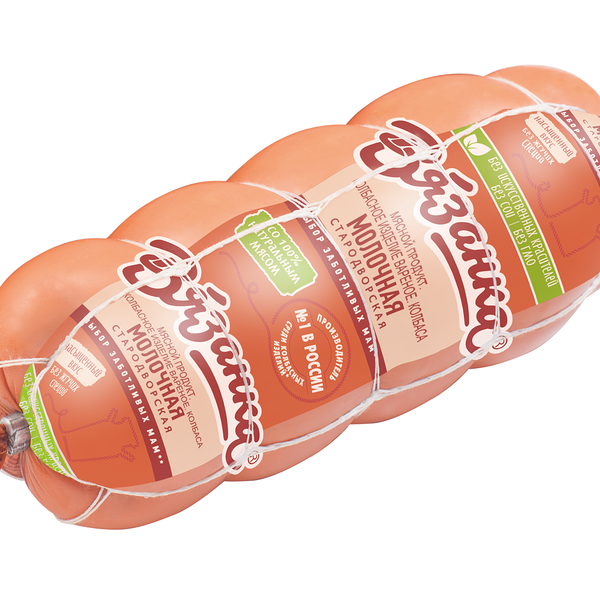 Колбаса вареная Молочная Стародворская ТМ Вязанка