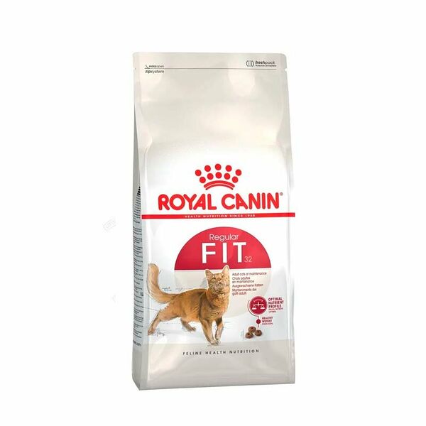 Сухой корм для умеренно активных кошек, имеющих доступ на улицу Royal Canin Fit