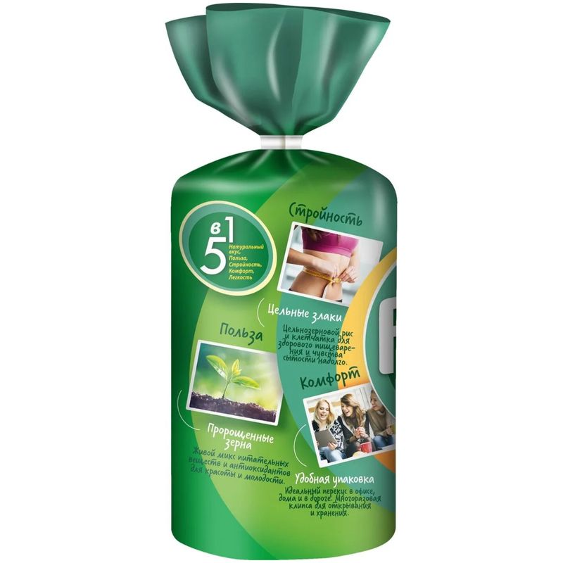 

Хлебцы Fitstart рисовые укроп с солью 90 г