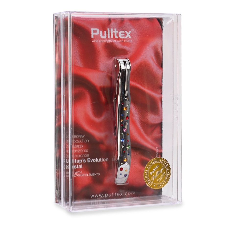 

Штопор Pulltex Pulltap's Evolution Crystal с кристаллами Сваровски, в ассортименте