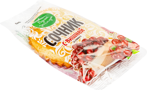 

Сочник Родные просторы с вишней 100 г