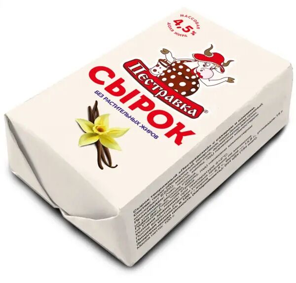 Сырок Пестравка ваниль 4,5%