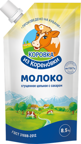 

Молоко сгущенное Коровка из Кореновки цельное с сахаром 8.5% 270 г