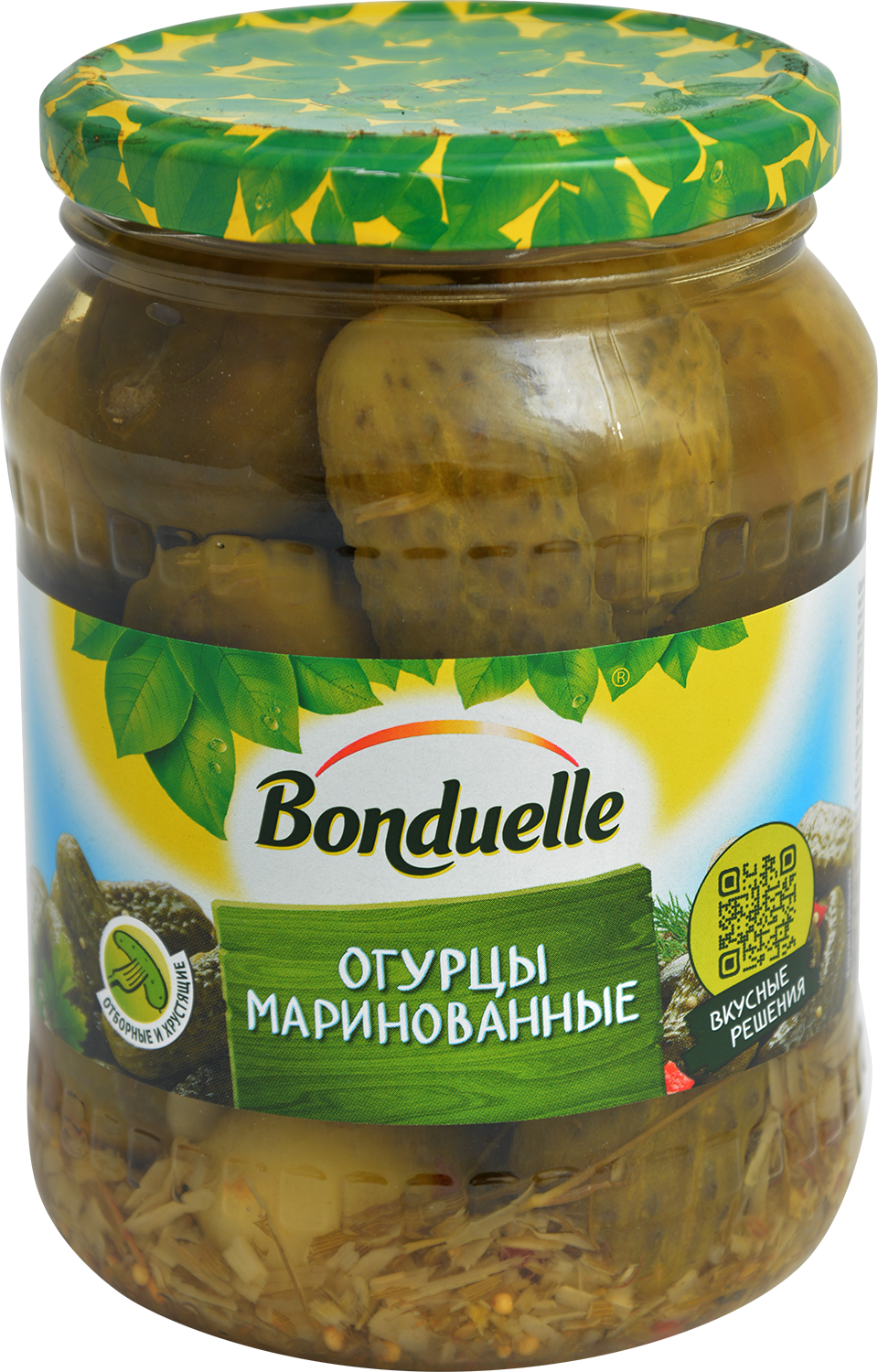 

Огурцы Bonduelle маринованные