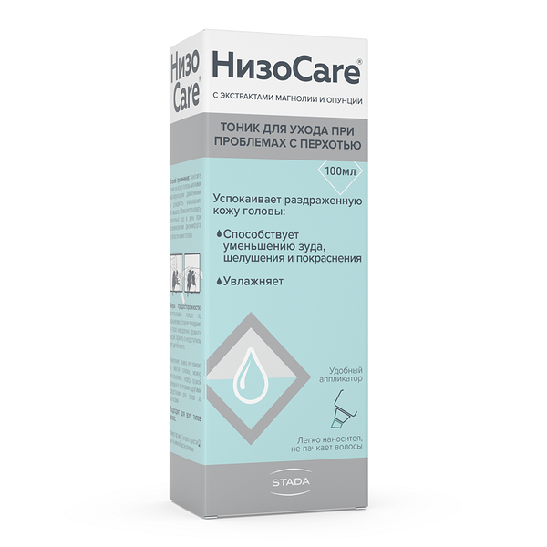 НизоКеа Тоник д/кожи головы успокаивающий Экстракт Магнолии и Опунции 100мл