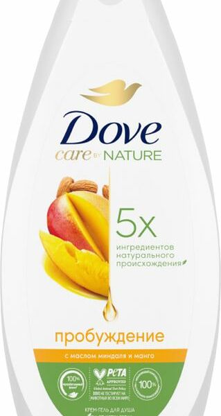 Крем-гель для душа Dove манго-миндаль