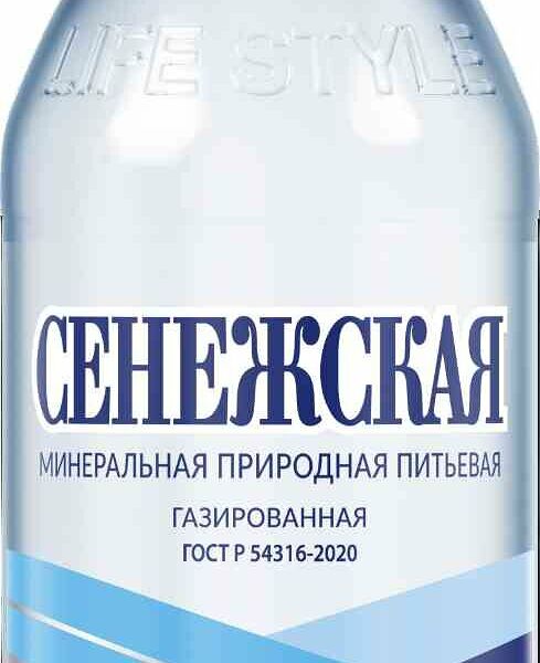 Вода минеральная Сенежская газированная