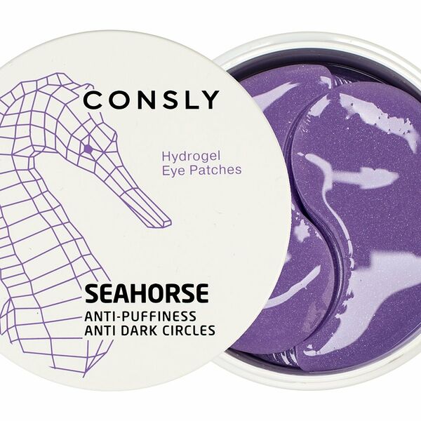 Патчи для области вокруг глаз Consly с экстрактом морского конька 60 шт