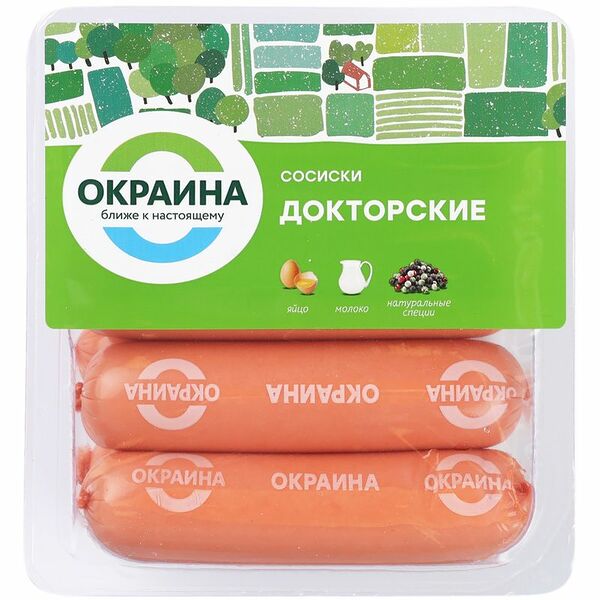 Сосиски Окраина Докторские