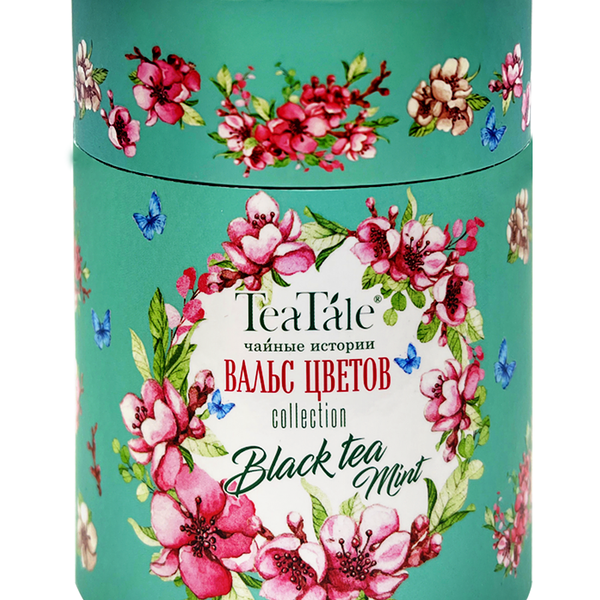 Чай черный TeaTale Spring Season Mint цейлонский листовой с мятой, 100 г