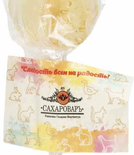Карамель леденцовая фигурная Сахароваръ, в ассортименте