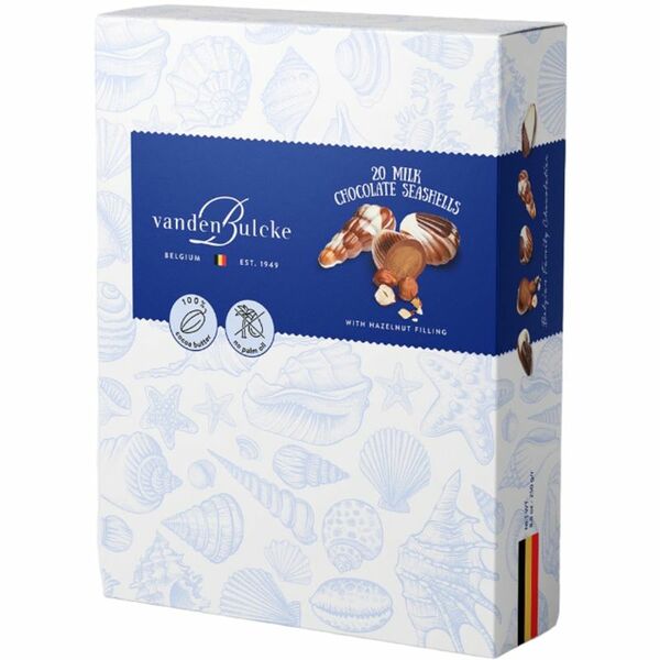 Конфеты Vandenbulcke Морские Ракушки пралине, 250г