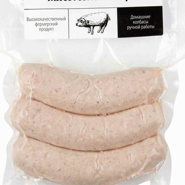 Сардельки вареные Белые Мясо. Соль. Специи