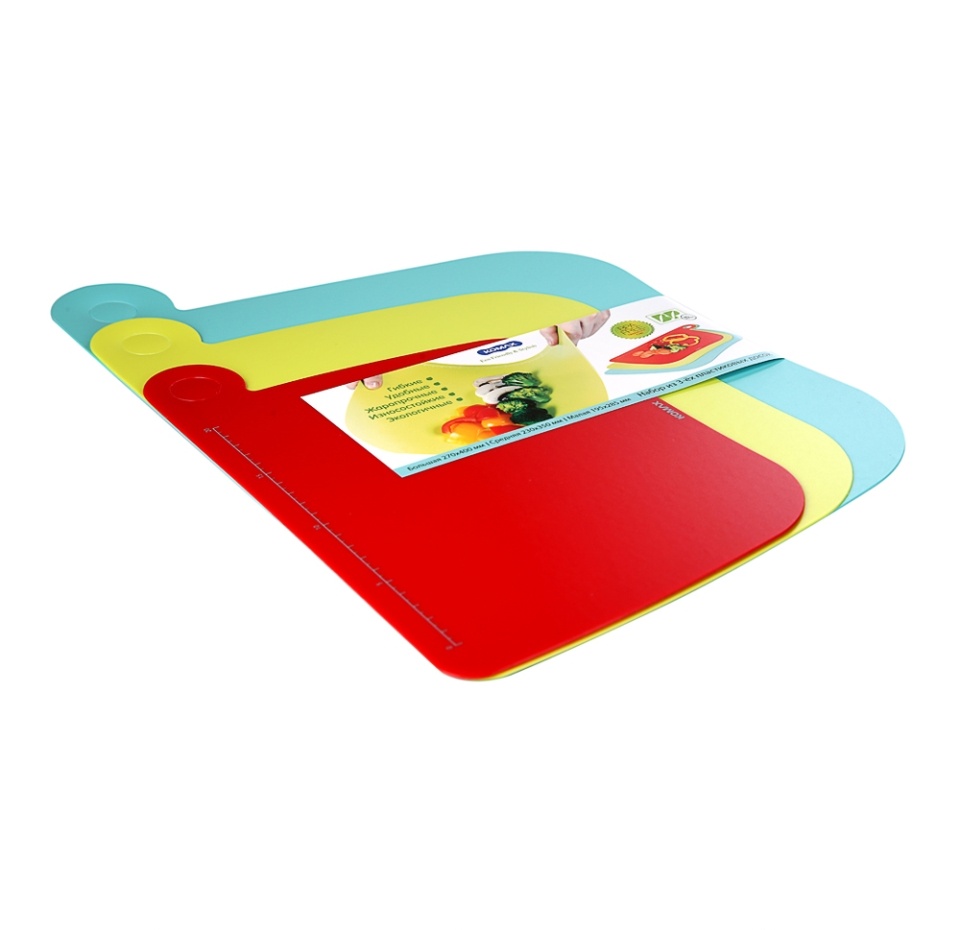 

Набор гибких досок Komax,19х28 см, 23х35 см, 27х40 см, 3 шт.