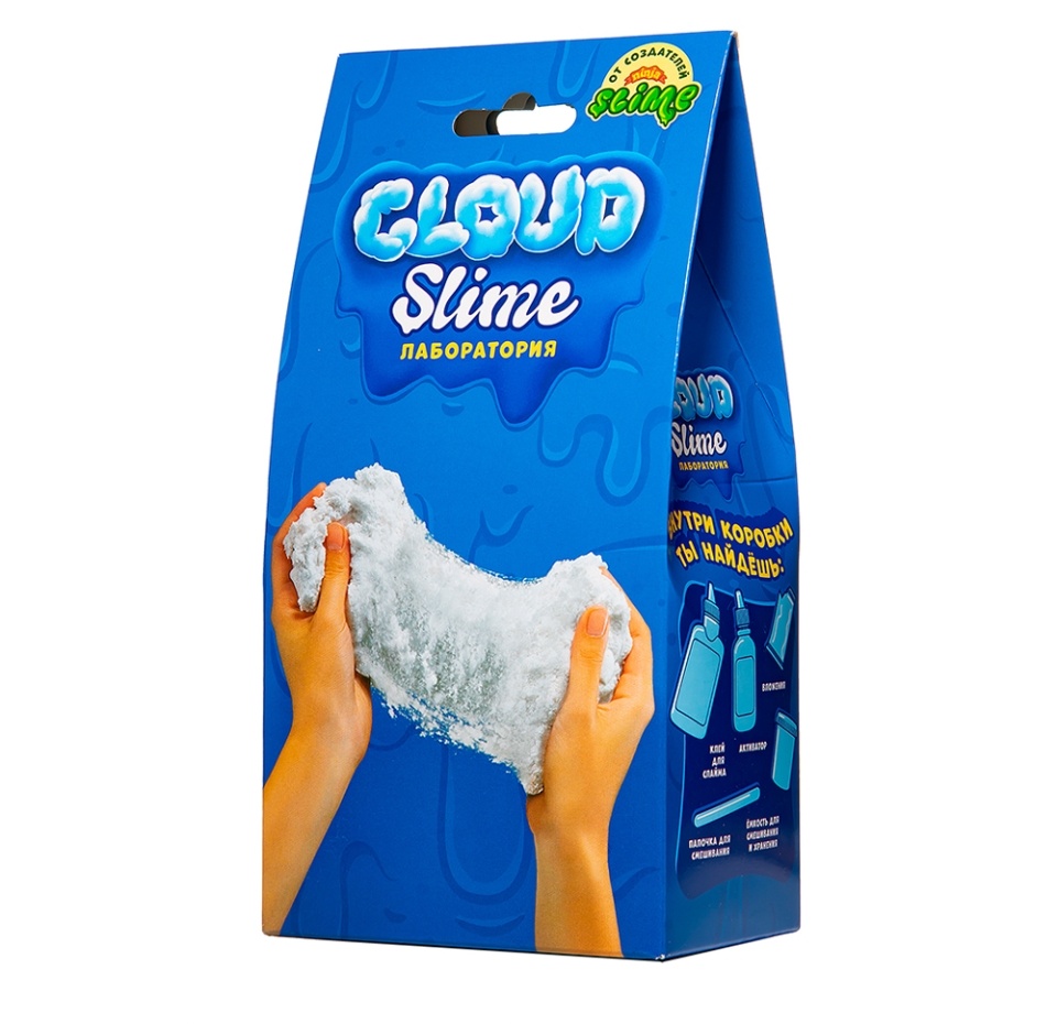 

Набор игровой Slime лаборатория Cloud 100г, Россия