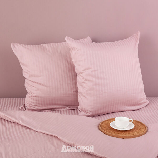 Комплект наволочек Домовой Страйп-сатин, 50х70 см, 2 шт