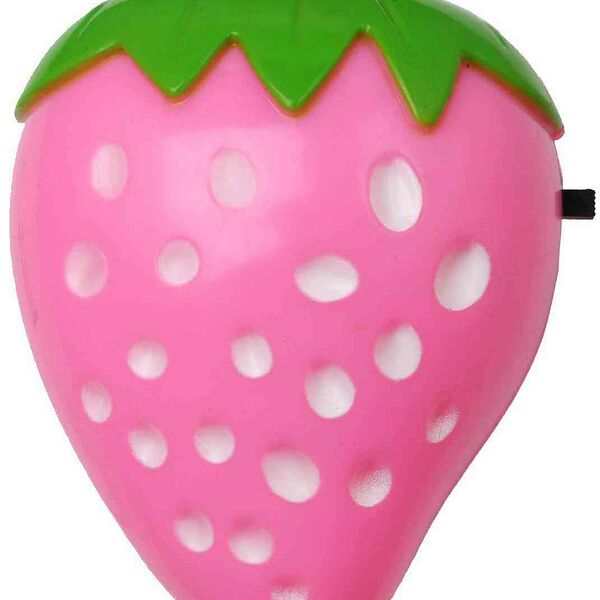 Светильник-ночник светодиодный Camelion Клубника NL-180 с выключателем, 0,5 Вт