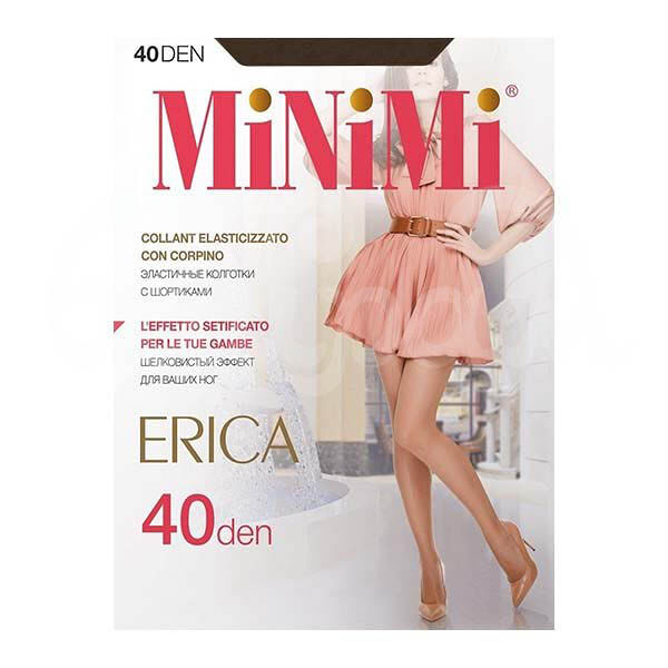 Колготки женские Minimi Erica 40den Р2 Nero