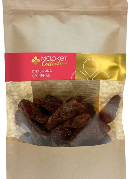 Клубника Маркет Collection сушеная 150г