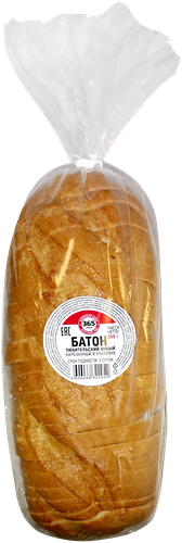 Батон 365 ДНЕЙ Любительский, в нарезке, 350г