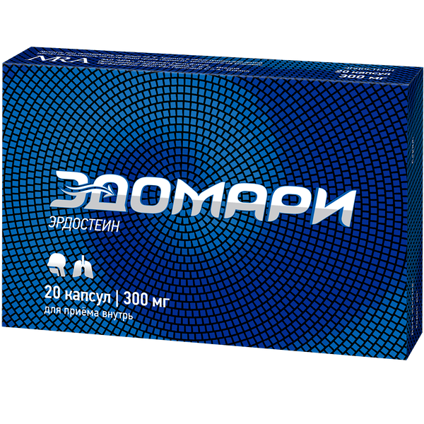 Эдомари капс.300мг №20