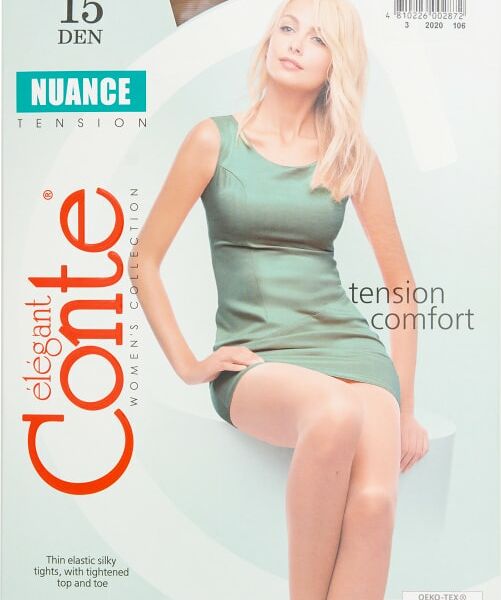 Колготки Conte Elegant Nuance 15 Bronz Размер 5