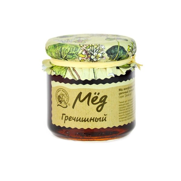 Мёд Кедровый бор Гречишный натуральный цветочный 245 г