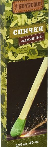 Спички BoyScout Каминные 20.5см 40шт