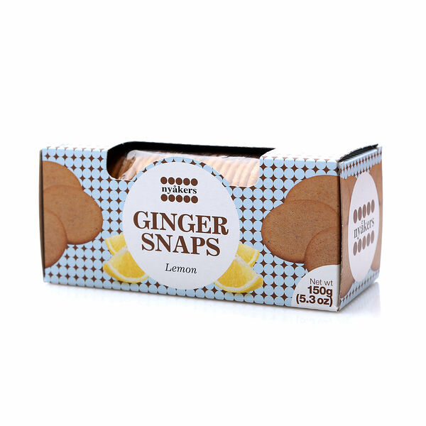 Печенье имбирное со вкусом лимона Nyakers