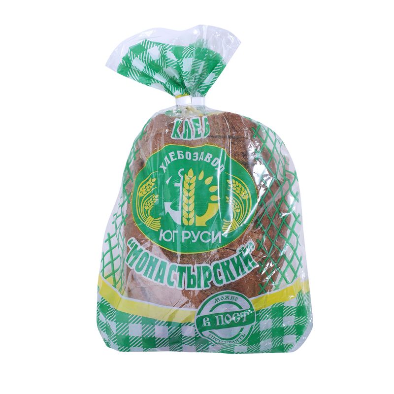 

Хлеб пшенично-ржаной Хлебозавод Юг Руси Монастырский 275 г