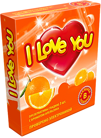 Презервативы I Love You 3, 3 шт