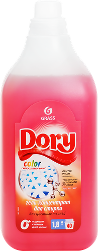 Гель-концентрат для стирки цветного белья GRASS Dory, 1,8л