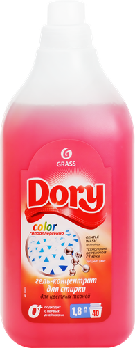 

Гель-концентрат для стирки цветного белья GRASS Dory, 1,8л