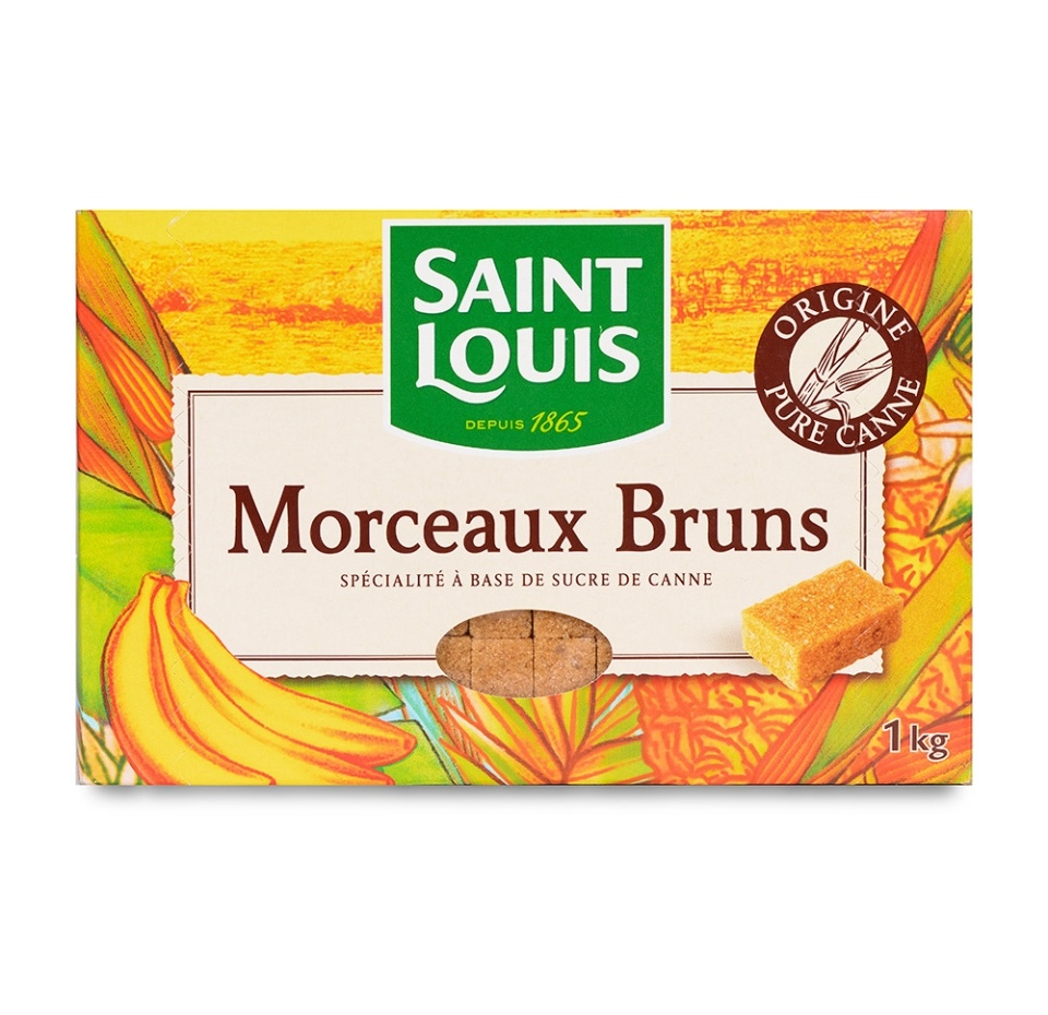 

Сахар Saint Louis тростниковый рыжий кусковой 1 кг