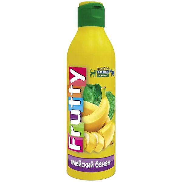 Шампунь Frutty Ямайский банан для собак и кошек