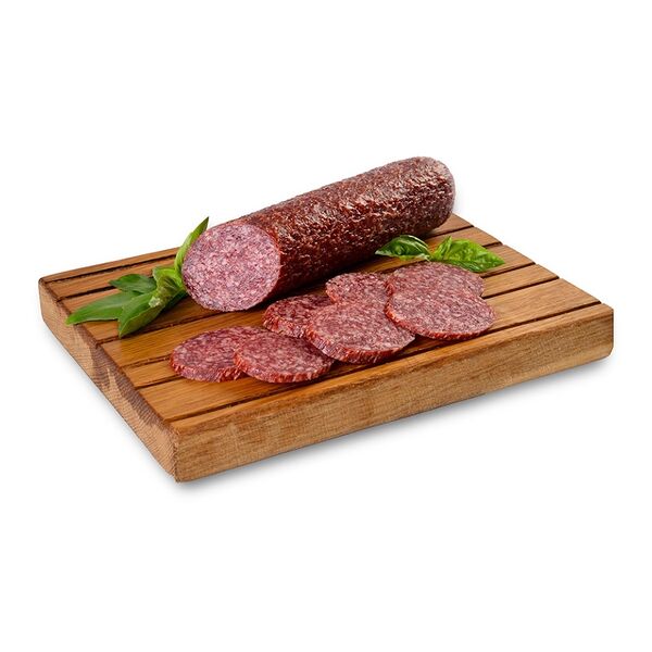 Колбаса сырокопченая Рублевский Зернистая полусухая вес